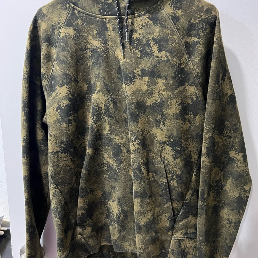 Old Navy Active Dynamic Fleece Men's Olive Green Hoodie
